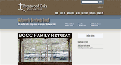 Desktop Screenshot of brentwoodoaks.org